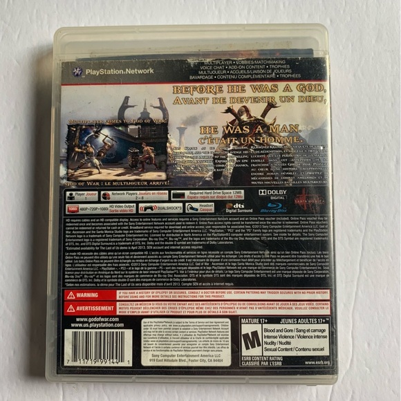 God of War Ascension PlayStation 3 Sony PS3 Game - Picture 4 of 4
